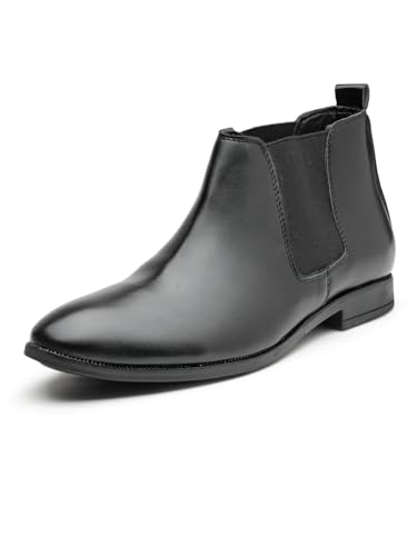 Image of Men's Slip On Fashion Chelsea Boots | High Tops, Soft Cushioned Insole, Comfortable Fit, Trendy, Stylish Boots