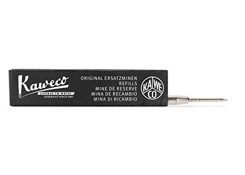 Kaweco G2 Rollerball Pen Refills 0.7 mm Black | for Roller Ball Writing Instruments of Sport Series | 0.7 mm Fine