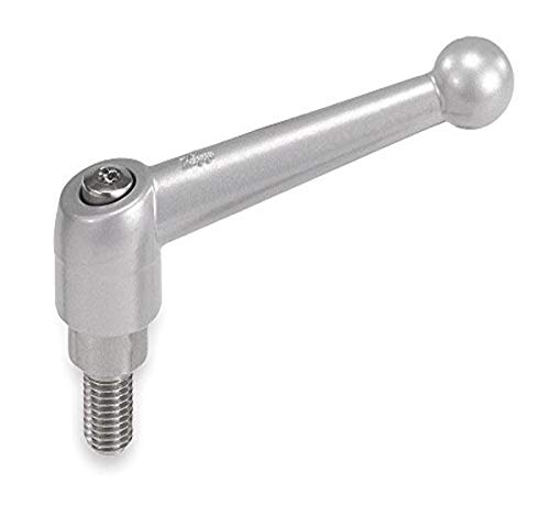 Kipp 06430-1A21X45 Zinc/Steel Adjustable Handle with 1/4-20