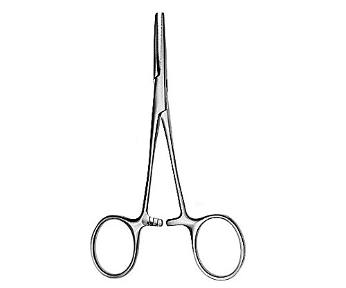 止血鉗子(ペアン) 直 無鈎 130mm