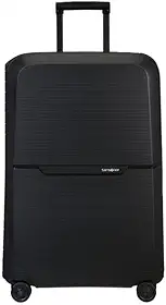 Magnum Eco Spinner 55 cm (20 pol) bolsa de bagagem pequena/cabine, Grijs, 55 cm, Arcos duplos feitos de alumínio forte e leve