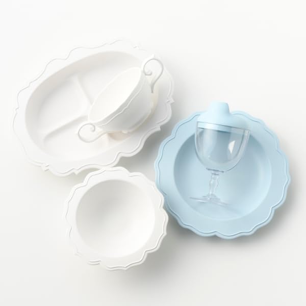 Amazon.co.jp: Reale（レアーレ）ベビー食器 フルセット（5点