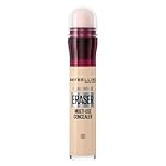 Maybelline Instant Anti-Age Eraser Eye Concealer for Face, Dark Circles, Blemish & Fine Lines Concealer, Full Coverage, Dermatologist Tested, Suitable for Sensitive Skin, Shade: 00 Ivory