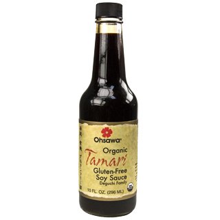 Ohsawa Organic Tamari, 100% Wheat-Free, Traditionally Brewed In Cedar Kegs For Extra Flavor - Japanese Soy Sauce, Low - Sodium, Gluten-Free, Vegan, Kosher - 10 Oz #TOP1