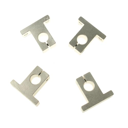 Support de rail linéaire SK16 haute précision en aluminium usiné pour châssis CNC
