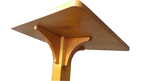FixtureDisplays® Birch Wood Podium, Pulpit, Floor-Standing Lectern for School, Church, Business, Speech, 41.5" Height 119807NEW-NF - Thumbnail 5