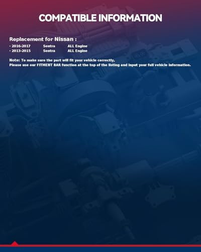 Image of KAX AC Blower Motor Compatible with Nissan Sentra 2013 2014 2015 2016 2017 - HVAC Heater Blower Motor Replaces# 76986,700295