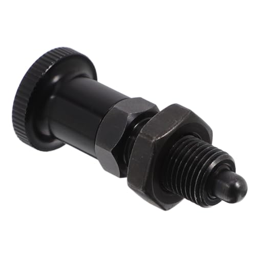 Sturdy Carbon Steel Reset Spring Plunger Indexing Plunger for Easy Handling Reliable Mechanism for Industrial Everyday Use Enhances Productivity Reduces Delays
