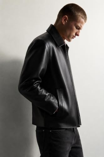 CLWN Men's Faux Leather Jacket - Image 7