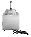 Kratos Commercial Hot Topping Dispenser with Heated Spout. 3.5 Quart Capacity - Accepts #10 Cans. Countertop Stainless Steel Warmer & Dispenser for Cheese, Hot Fudge, Caramel Sauce. 120V (29M-008)