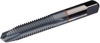 WIDIA GTD 19485 GUN5301TC Tap, Plug Chamfer, Right Hand Cut, 2 Flutes, 1/4-20, HSS, TiCN Coating