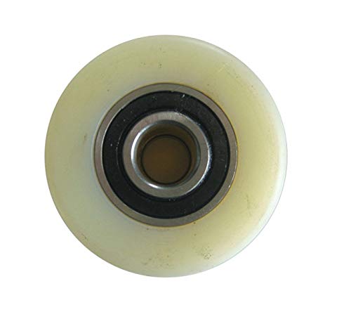 Rouleau Nylon 80 mm Ayerbe galet de transpalette et chariot de manutention