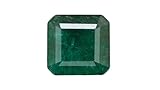 DENMOUS 5.11 Ratti 4.89 quilates natural Aaa++ calidad verde suelta piedra preciosa natural certificada zambiana (Emeralda/Panna) para hombres y mujeres (aprobado por laboratorio) -B0CY5RZM-M1