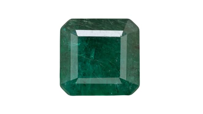Esmeralda natural de Zambia 2.11 Ratti piedra suelta verde AAA++ para joyería