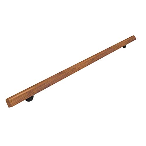Main courante escalier antidérapante et barre de sécurité bois 220cm - 2