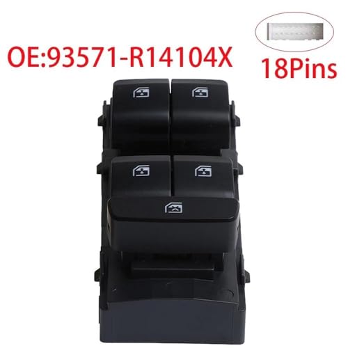 Bouton de commutation de commande de vitre Hyundai HB20 2022 - 6