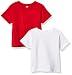 Clementine Baby Girls' Little Boys' Everyday Toddler T-Shirts Crew 2-Pack