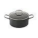 Arcos Endura Cacerola Antiadherente, Acero Inoxidable, Negro, 24 mm