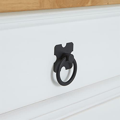 IDIMEX Couchtisch Tequila, schöner Beistelltisch mit 2 Schubladen, Wohnzimmertisch im Landhaus Stil, eleganter Sofatisch mit Ablageplatte in weiß/braun – Bild 7