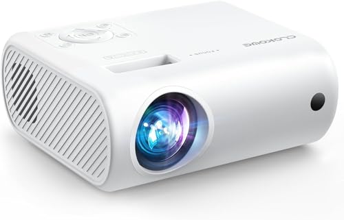Image of FAPO Portable Mini Projector, 9000 Lux and Full HD 1080P, Movie Projector Compatible with iOS/Android Phone/Tablet/Laptop/PC/TV Stick/Box/USB Drive/Game Console
