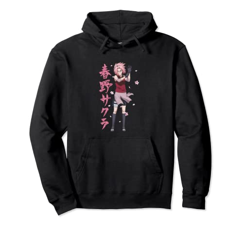 Naruto Shippuden Fleurs de cerisier Sakura Sweat à Capuche