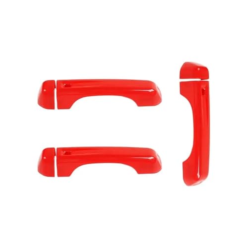Poignée de porte Jeep Wrangler JL caches ABS noirs pour hayon et portières 2018-2026