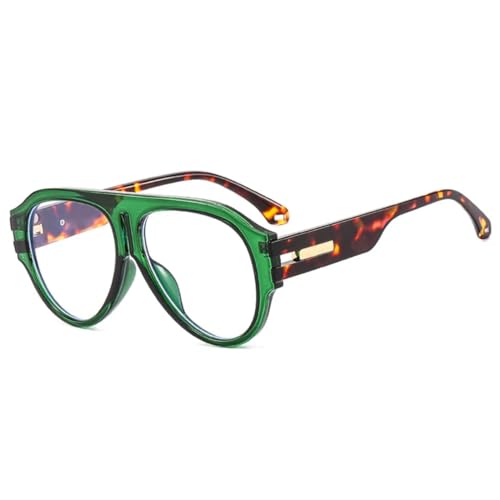 Lunettes de soleil contre l'éblouissement pour femmes style rétro punk bicolore
