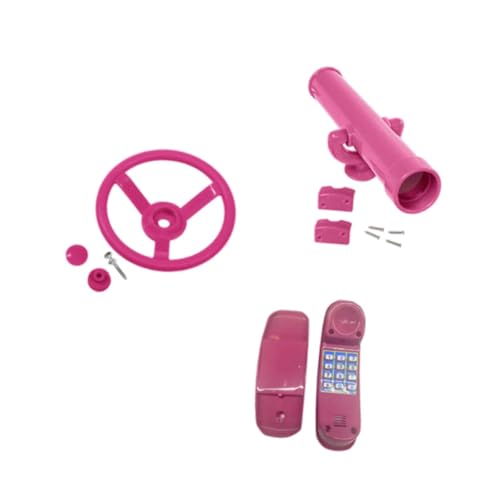 perfeclan Spielplatzzubehör, Spielplatzgeräte-Set, Rad-Schaukelaufsätze für das Spielhaus im Hinterhof, B