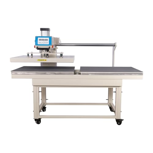 Prensa Térmica Pneumática Doble Platina 24x40 pulg