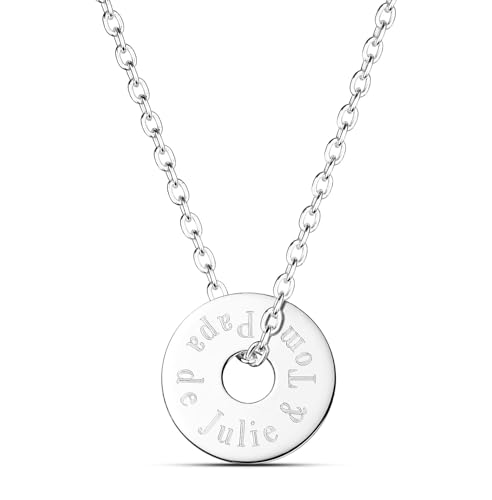 Collier homme gravé avec cible, le cadeau idéal pour Noël et anniversaires
