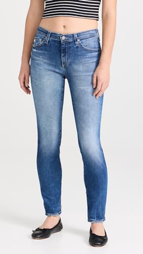 AG Adriano Goldschmied Women's Prima Mid Rise Cigarette Ankle Jean2