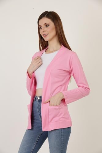 Image of Women's Cotton Pocket Shrug