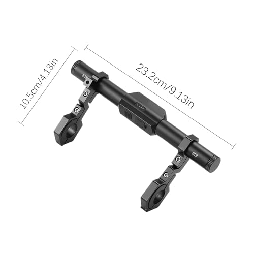 Rallonge de guidon pour vélo support téléphone lumière scooter - 6
