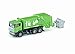 SIKU 1890, Bin Lorry, 1:87, Metal/Plastic, Green, Tiltable Collecting Area, Large Accessory Waste bin