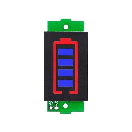 Módulo de capacidad de batería de litio 1-8S con pantalla de 4.2
