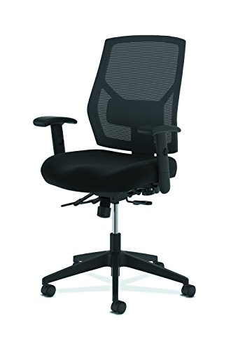 Hon Crio High-Back Task Chair -Mesh Back Computer Chair With Asynchronous Control For Office Desk, In Black (Hvl582) #TOP5