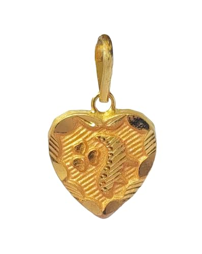 Pendentif or jaune femme 22k à porter au quotidien pour illuminer votre style