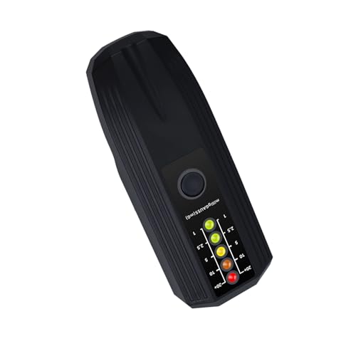 Medidor de campo electromagnético digital portátil con carcasa ABS para el hogar