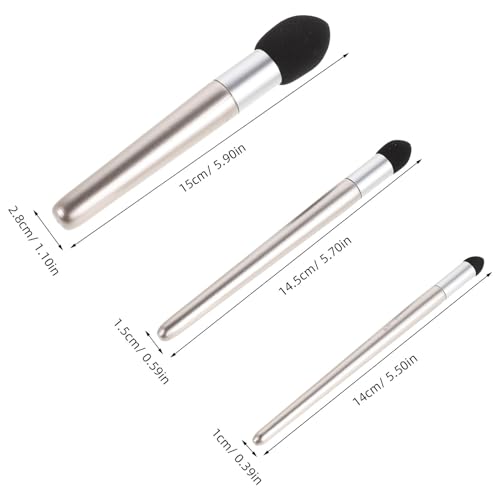 Veemoon Tocones para Difuminar Dibujo y Pintura al Óleo Esponjas Mezcladoras Reutilizables 3 Piezas Varillas de Mezcla Artísticas para Sombreado y Técnicas de Boceto Suministros para - imagen 2