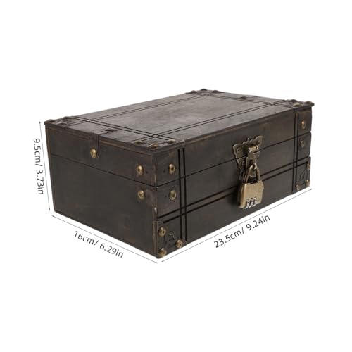 Coffre de rangement décoratif à code pour sécuriser vos bijoux - 3