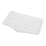 2026 Kompatibles Ersatzreinigungstuch für Dampfmopp Hochwertige Mikrofaser für Bodenpflege (White, 18cm)