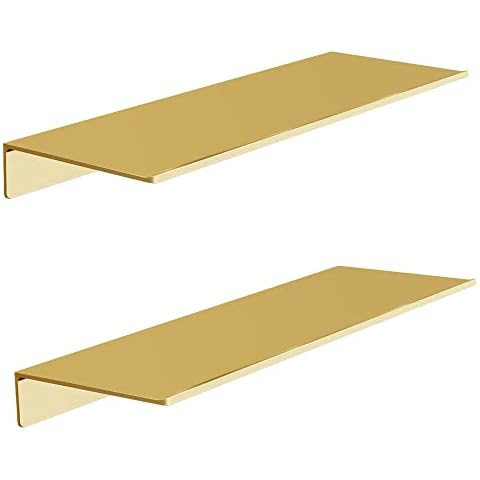 HNVNER Metal Floating Shelves, Set of 2 Cover