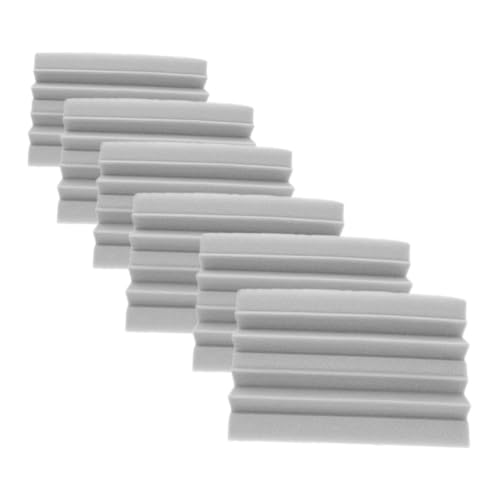 Totority 6 piezas Paneles de pared insonorizantes de baja frecuencia para tratamiento acústico, material de esponja, aislamiento de sonido para teatros, KTV y estudios de grabación miniatura 1