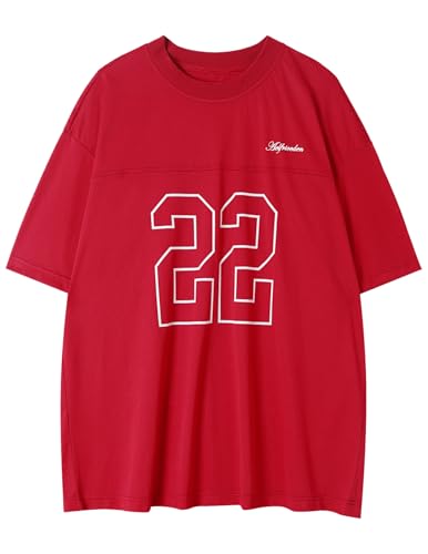 Aelfric Eden Mens Jersey Shirts Mesh Print Number Unisex Oversized Graphic Tees Short Sleeve Casual T Shirt Y2k Tops