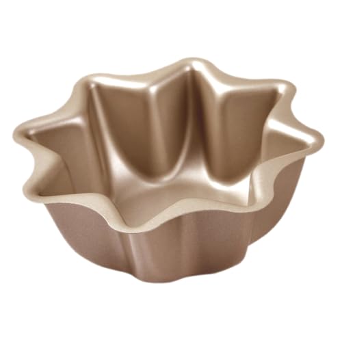 WATIIFUFU Molde de Pastel Octagonal de Acero al Carbono Antiadherente para Tartaletas y Molde Multiuso para Horno para Repostería Casera y Postres Variados