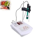 【Calibrage automatique】 Le pH-mètre dispose d'un calibrage automatique, permettant une mesure précise. L'instrument peut effectuer rapidement et de manière fiable le calibrage et la mesure, grâce à son clavier pratique et à sa capacité à corriger automatiquement les erreurs dues à la température.