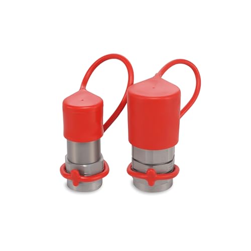 Image of 3 /8″ Flat Face Hydraulic Quick Couplers Set - 1 /2″ SAE Port