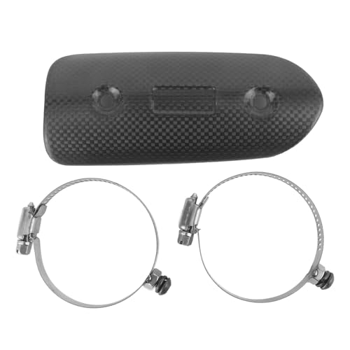 Protection thermique universelle moto pour éviter les brûlures d'échappement