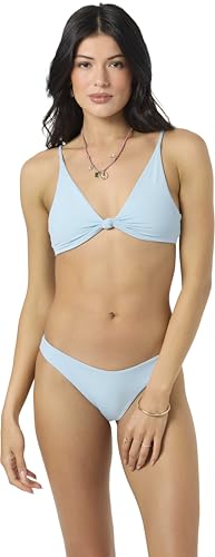 Top bralette Pismo para mujer O'NEILL Saltwater Solids con nudo frontal y tirantes ajustables miniatura 1