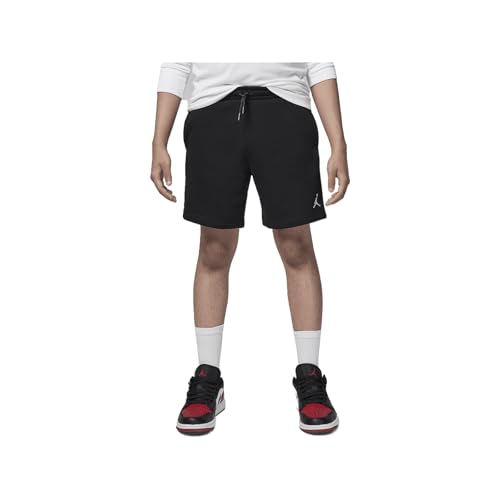 Boys MJ Brooklyn Fleece Essential Shorts in Black